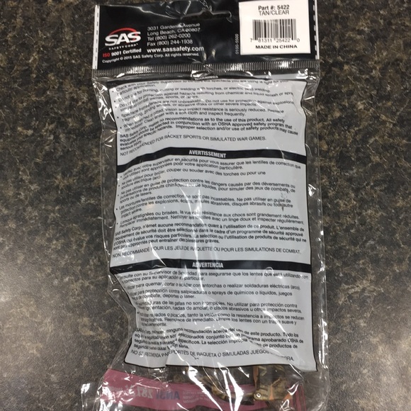 SAS safety eyewear with lights - Picture 6 of 6